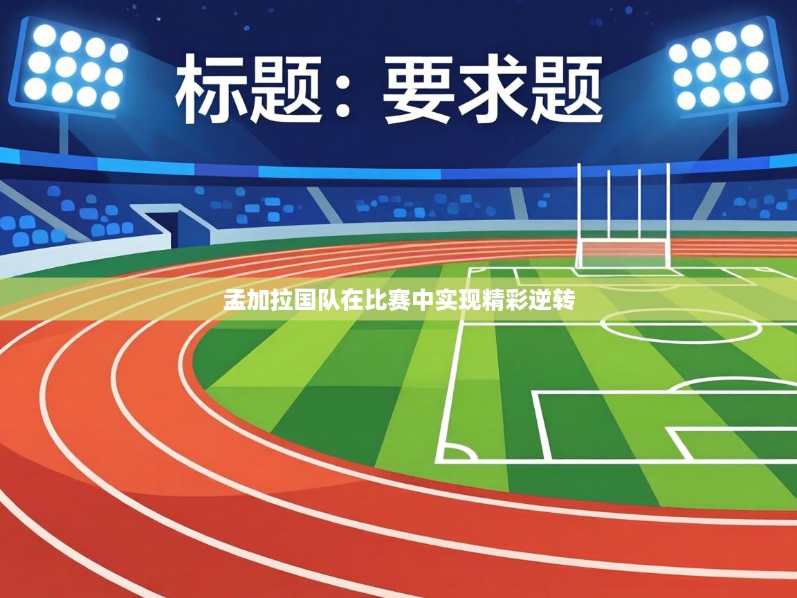 孟加拉国队在比赛中实现精彩逆转 第2张